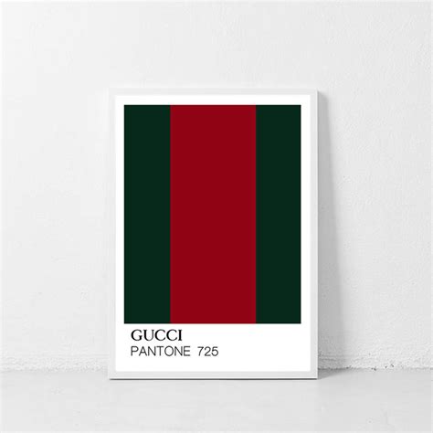 gucci red and green pantone|Gucci marks.